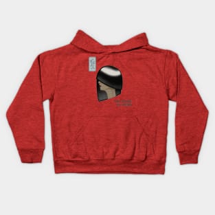 The Futurist (with scan lines) Kids Hoodie